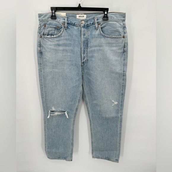 Agolde Riley Cropped Jeans - Picture 4 of 7